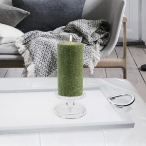 ROOT CANDLES 3 in. x 6 in. Timberline Dark Olive Pillar Candle