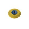 Dedeco Sunburst - 2 in. 3-PLY Radial Discs - 1/4 in. Arbor - Thermoplastic Cleaning and Polishing Tool, Coarse 80-Grit (1-Pack)