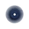 Dedeco Sunburst 3 in. Radial Discs 3/8 in. 400-Grit Arbor Fine Thermoplastic Cleaning and Polishing Tool (12-Pack)