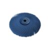 Dedeco Sunburst 3 in. 400-Grit 3-Ply Radial Discs 1/4 in. Arbor Fine Thermoplastic Cleaning and Polishing Tool