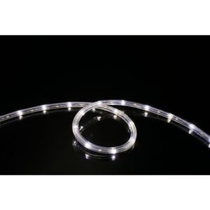 DEERPORT DECOR 16 ft. Cool White All Occasion Indoor Outdoor LED Rope Light 360-Degree Directional Shine Decoration