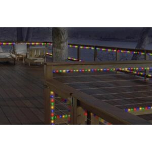 DEERPORT DECOR 80-Light 16 ft. LED Multi-Color Mini Rope Light TRUE-Tech 360-Degree Directional Shine
