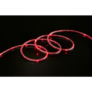 DEERPORT DECOR 16 ft. 80-Light Red LED Mini Rope Light