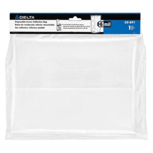 Delta 6 Mil Lower Collection Replacement Bag for 50-786 and 50-760 Dust Collector Accessory