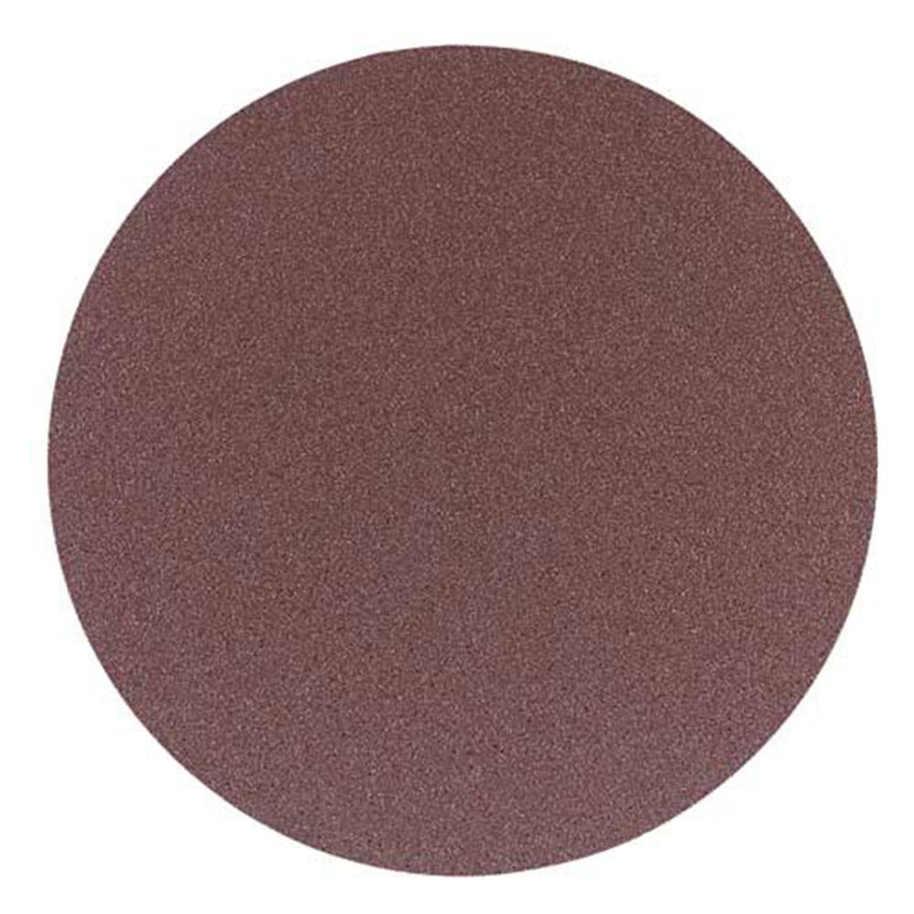 Delta 8 in. 80-Grit Aluminum Oxide Sanding Stick-On-Discs (2-Piece)