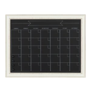 DesignOvation Macon Monthly Chalkboard Calendar Memo Board