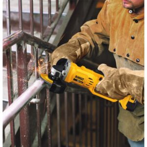 DEWALT 20-Volt MAX Cordless 4-1/2 in. to 5 in. Grinder, (2) 20-Volt 5.0Ah Batteries, (1) 20-Volt 6.0Ah Battery & Charger
