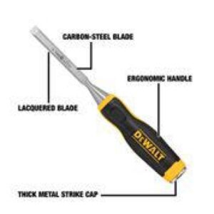 DEWALT 3/8 in. Wood Chisel