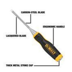 DEWALT 1/4 in. Wood Chisel