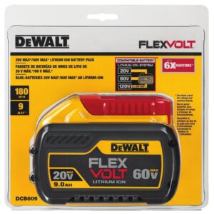 DEWALT FLEXVOLT 60-Volt MAX Cordless Brushless 7-1/4 in. Circular Saw with Brake with (2) FLEXVOLT 9.0Ah Batteries