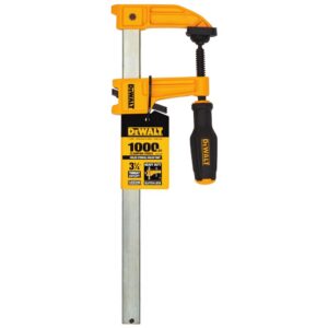 DEWALT 12 in. 1000 lb. Bar Clamp w/3.25 in. Throat Depth