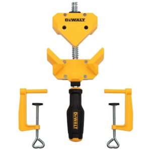 DEWALT 90-Degree 250 lb. Angle Clamp w/(2) Table Clamps