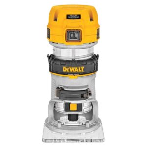 DEWALT 7 Amp Corded 1-1/4 HP Max Torque Variable Speed Compact Router with LEDs