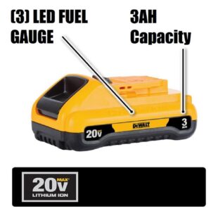 DEWALT 20-Volt MAX XR Cordless Brushless 5 in. Random Orbital Sander with (1) 20-Volt Battery 3.0Ah