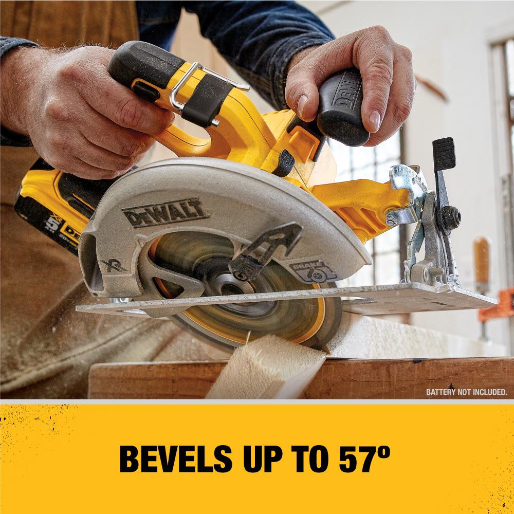 DEWALT 20-Volt MAX XR Cordless Brushless 5 in. Random Orbital Sander with 7-1/4 in. Circular Saw & (1) 20-Volt Battery 4.0Ah