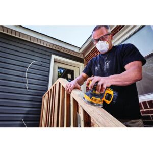 DEWALT 20-Volt MAX XR Cordless Brushless 5 in. Random Orbital Sander with (1) 20-Volt Battery 2.0Ah & Charger
