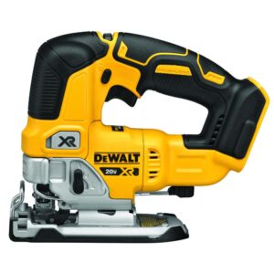 DEWALT 20-Volt MAX XR Cordless Brushless 5 in. Random Orbital Sander with (1) 20-Volt Battery 2.0Ah & Jigsaw