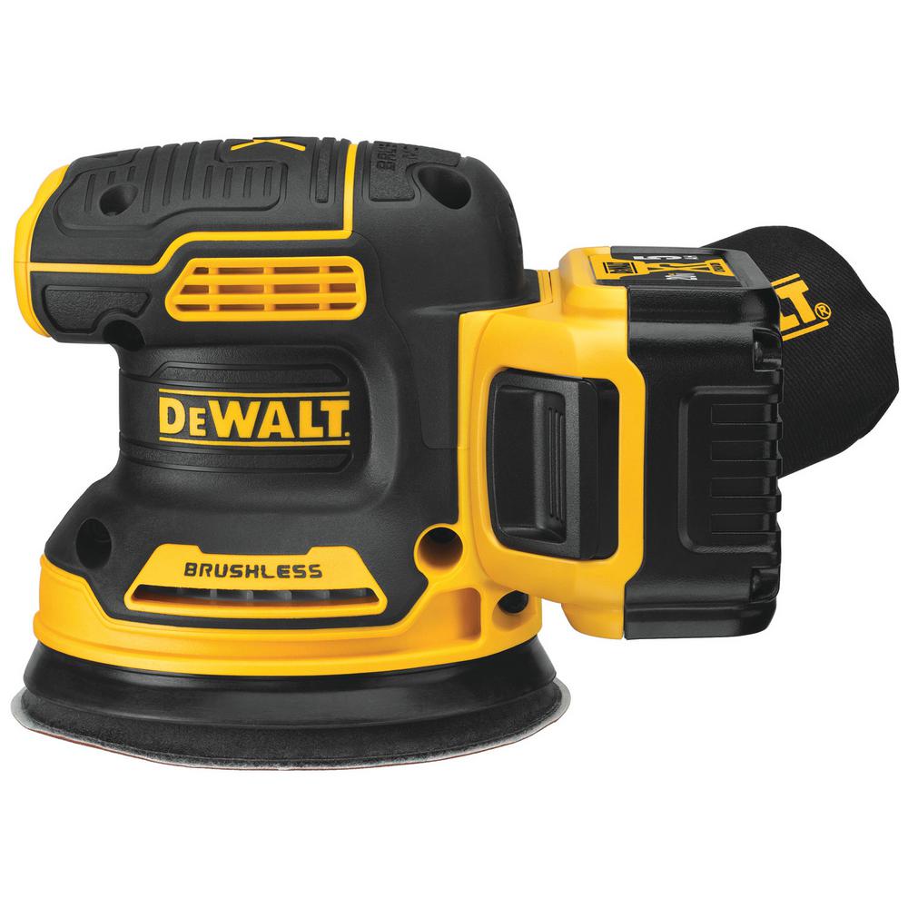 DEWALT 20-Volt MAX XR Cordless Brushless 5 in. Random Orbital Sander with (1) 20-Volt Battery 5.0Ah & Charger