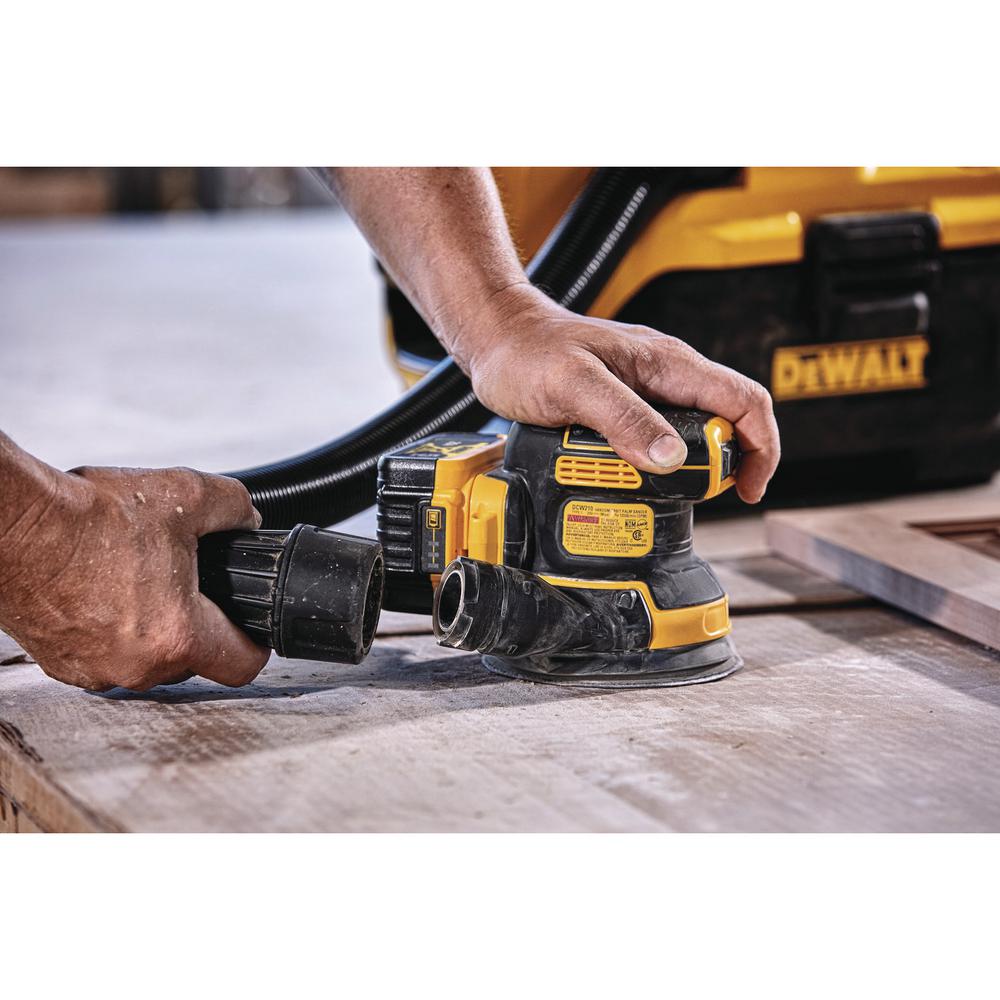 DEWALT 20-Volt MAX XR Cordless Brushless 5 in. Random Orbital Sander with (1) 20-Volt Battery 5.0Ah & Charger