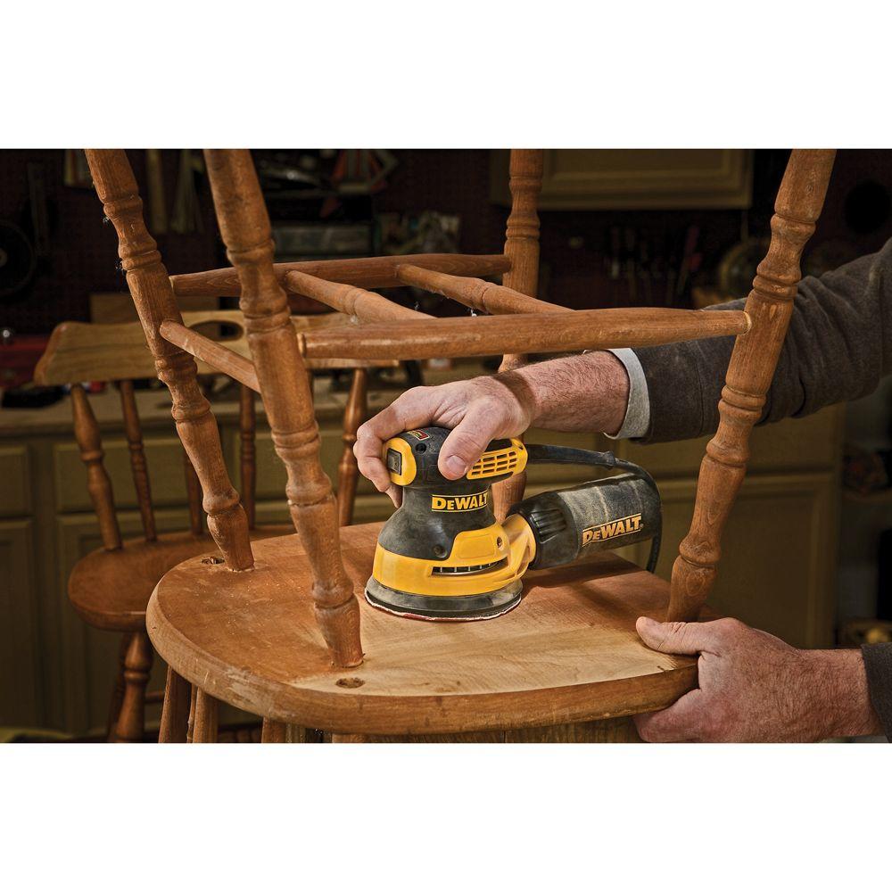 DEWALT 3 Amp Corded 5 in. Random Orbital Hook and Loop Sander