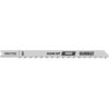 DEWALT 4 in. 10 TPI Fine Finish Wood Cutting Jig Saw Blade Bi-Metal U-Shank (5-Pack)