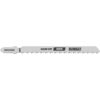 DEWALT 4 in. 10 TPI Fine Finish Wood Cutting Jig Saw Blade HCS T-Shank (5-Pack)