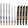 DEWALT General Purpose T-Shank Jig Saw Blade Set with Case (10-Pack)