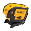 DEWALT 100 ft. Red Self-Leveling 5-Spot Laser Level with (4) AA Batteries & Case