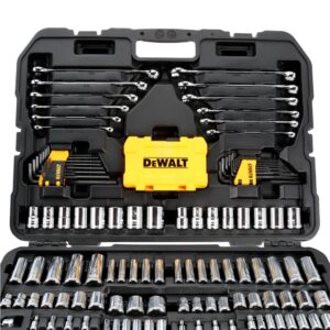 DEWALT 1/4 in., 3/8 in. and ½ in. Drive Polished Chrome Mechanics Tool Set (168-Piece)