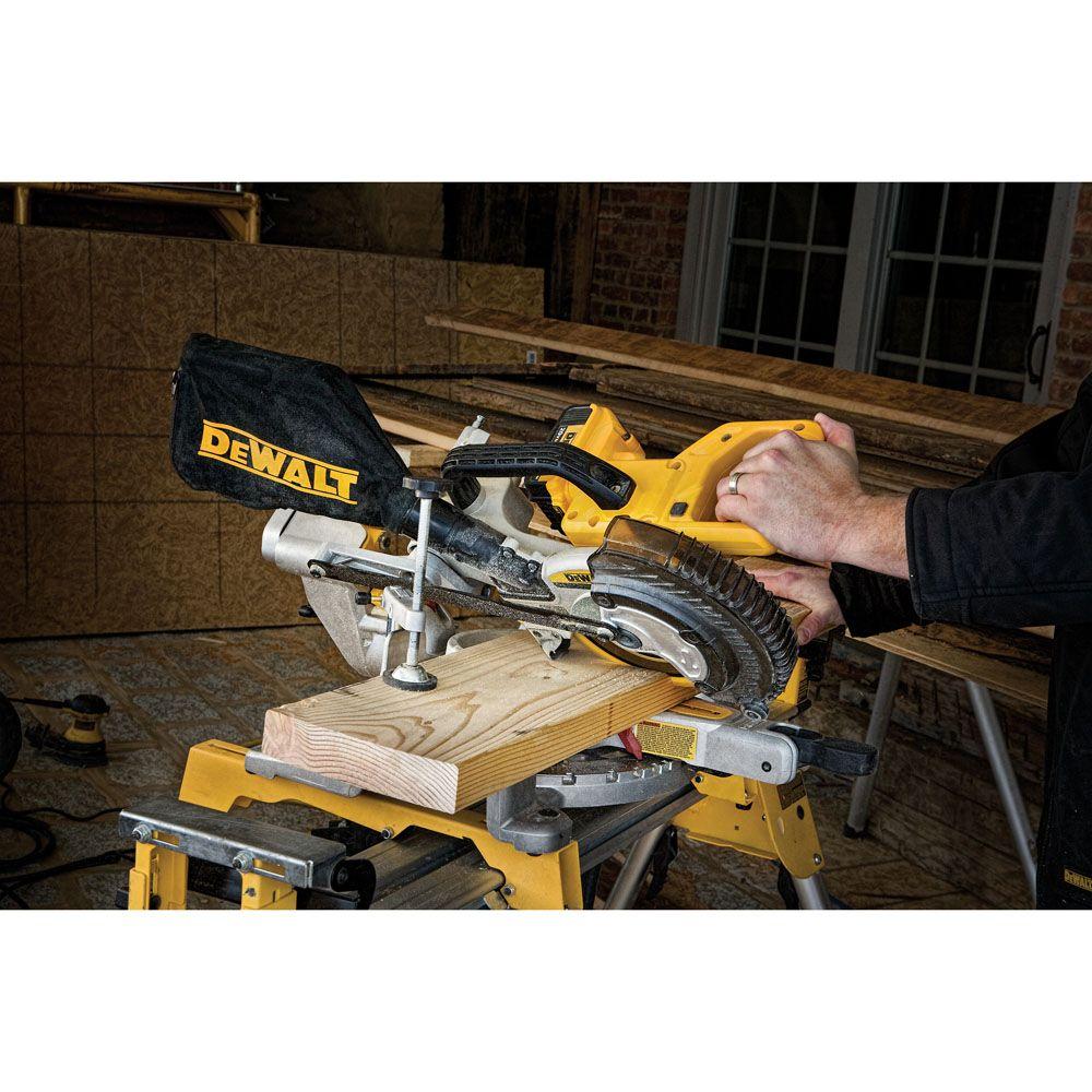 DEWALT 20-Volt MAX Cordless 7-1/4 in. Sliding Miter Saw (Tool-Only)