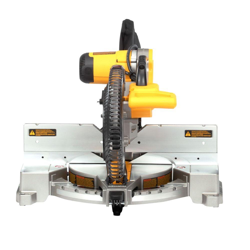 DEWALT 15 Amp Corded 12 in. Double-Bevel Compound Miter Saw