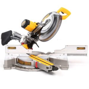 DEWALT 15 Amp Corded 12 in. Sliding Miter Saw with Bonus Heavy-Duty Miter Saw Stand