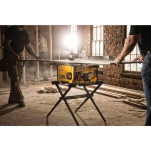 DEWALT FLEXVOLT 60-Volt MAX Cordless Brushless 8-1/4 in. Table Saw Kit, (1) FLEXVOLT 6.0Ah & (1) FLEXVOLT 9.0Ah Battery