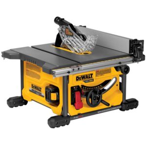 DEWALT FLEXVOLT 60-Volt MAX Cordless Brushless 8-1/4 in. Table Saw Kit with (2) FLEXVOLT 6.0Ah Batteries