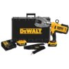 DEWALT 20-Volt MAX Cordless Dieless Cable Crimping Tool with (2) 20-Volt 4.0Ah Batteries, Charger & Case