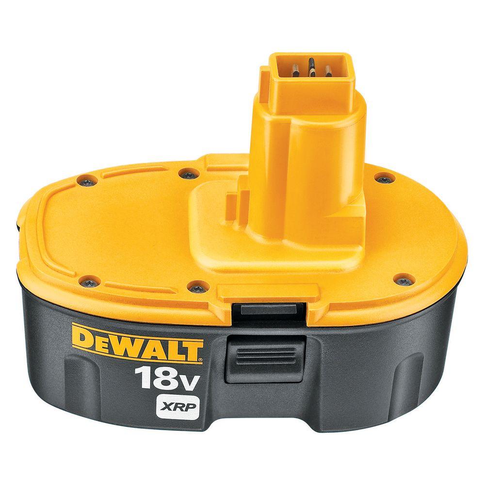 DEWALT 18-Volt XRP Ni-Cd Rechargeable Battery with Security Strap for DEWALT 18-Volt Power Tools