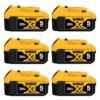 DEWALT 20-Volt MAX XR Premium Lithium-Ion 5.0Ah Battery Pack (6-Pack)