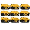 DEWALT 20-Volt MAX XR Premium Lithium-Ion 5.0Ah Battery Pack (9-Pack)