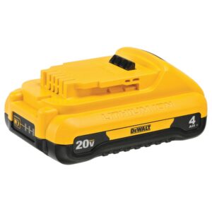 DEWALT 20-Volt MAX Compact Lithium-Ion 4.0Ah Battery Pack (2-Pack)