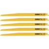 DEWALT 12 in. 6 Teeth per in. Taper Back Bi-Metal Reciprocating Saw Blade (5-Pack)