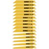 DEWALT Bi-Metal Reciprocating Saw Blade Set (15-Piece) with Tough Case
