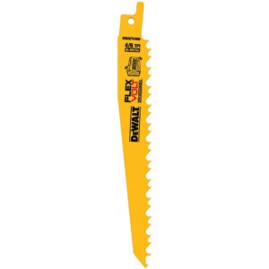 DEWALT FLEXVOLT Bi-Metal Reciprocating Saw Blade Set (8-Piece) with10-Compartment Pro Small Parts Organizers
