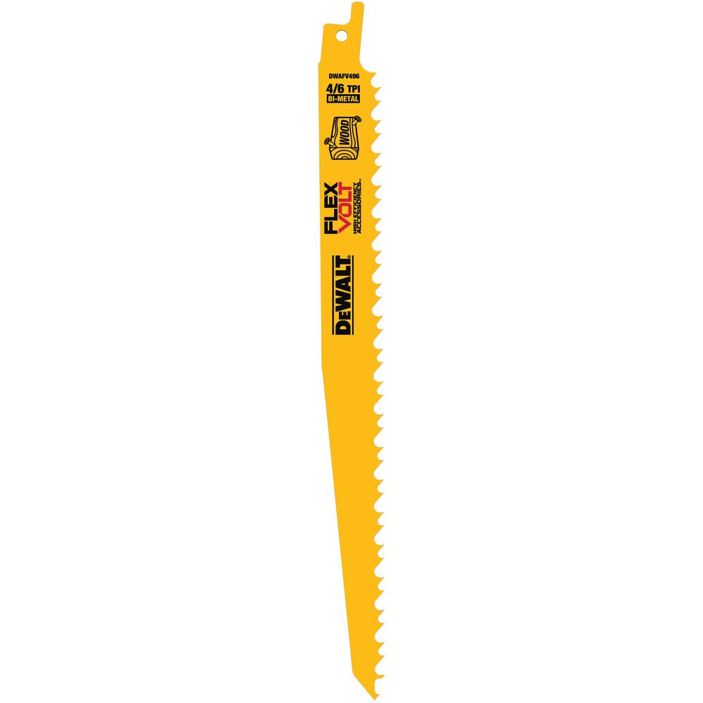 DEWALT FLEXVOLT Reciprocating Saw Blade and 7-1/4 in. Circular Saw Blade Set (11-Pack)