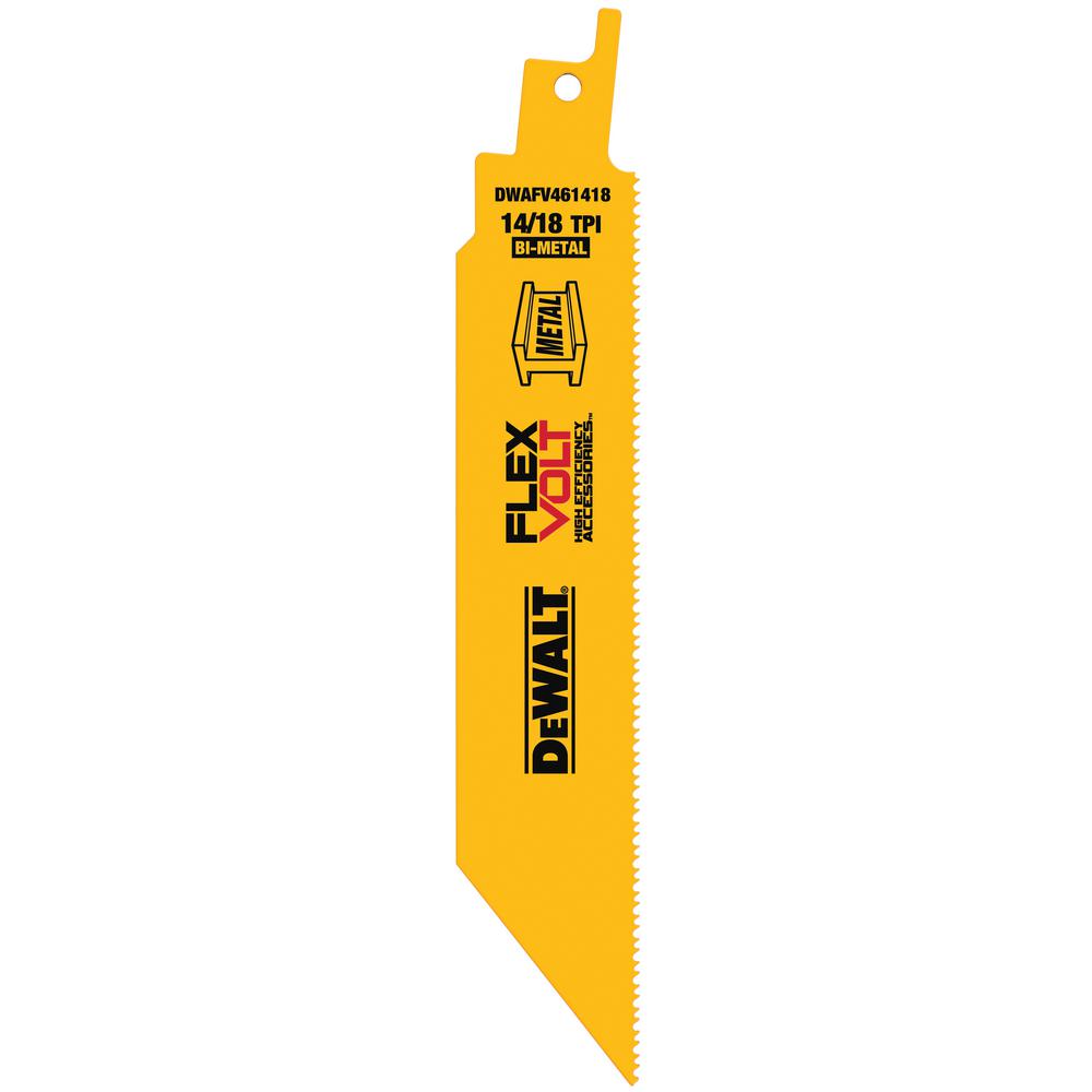 DEWALT FLEXVOLT Reciprocating Saw Blade and 7-1/4 in. Circular Saw Blade Set (11-Pack)