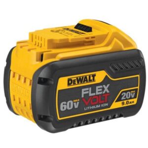 DEWALT FLEXVOLT 60-Volt MAX Cordless Brushless 1-9/16 in. SDS MAX Combination Rotary Hammer & (3) FLEXVOLT 9.0Ah Batteries