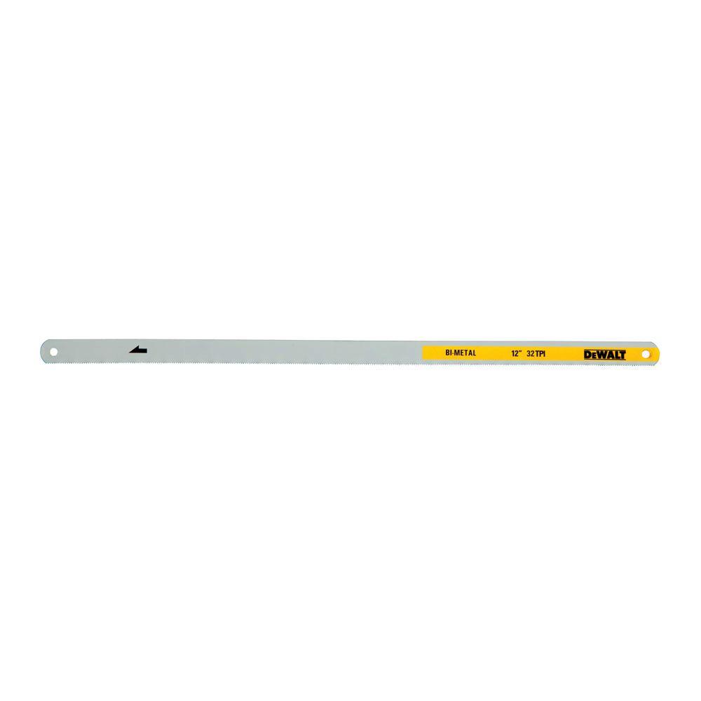DEWALT 10 in. 18, 24 and 32-TPI Bi-Metal Hacksaw Blade (3-Pack)