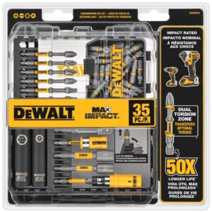 DEWALT MAX Impact Bit Set (35-Piece)