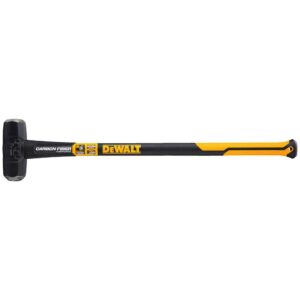 DEWALT 12 lb. Sledge Hammer with 33.3 in. Fiberglass Handle