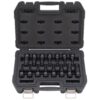 DEWALT 1/2 in. Drive Combination Impact Hex Socket Set (15-Piece)