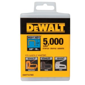 DEWALT 3/8 in. Heavy Duty Staples (5000-Pack)
